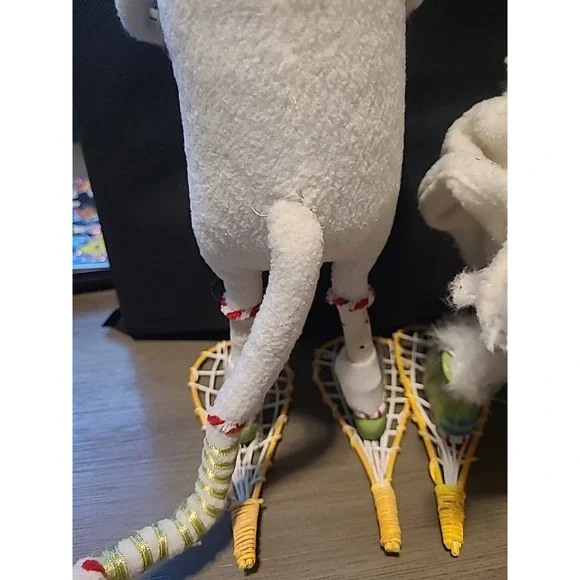 Dept 56 Patience Brewster Krinkles Male and Female Snow Dog 14" Figure 2005 Rare - Picture 9 of 12